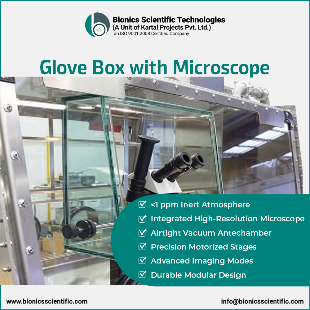 Glove Box with Microscope Glove Box with Microscope