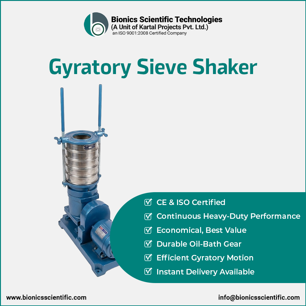 Gyratory Sieve Shaker Gyratory Sieve Shaker