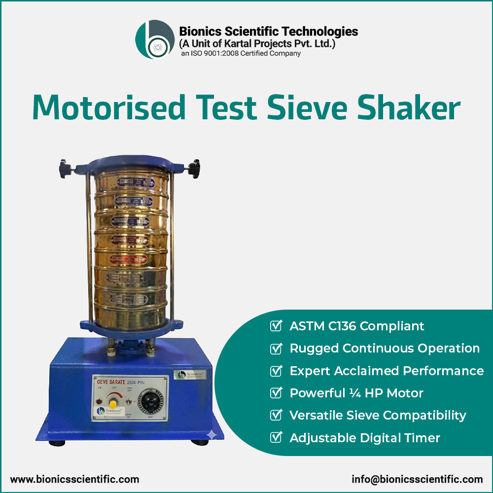 Motorised Seive Shaker Motorised Seive Shaker