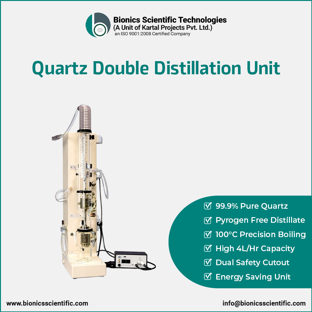 Quartz Double Distillation Unit Quartz Double Distillation Unit