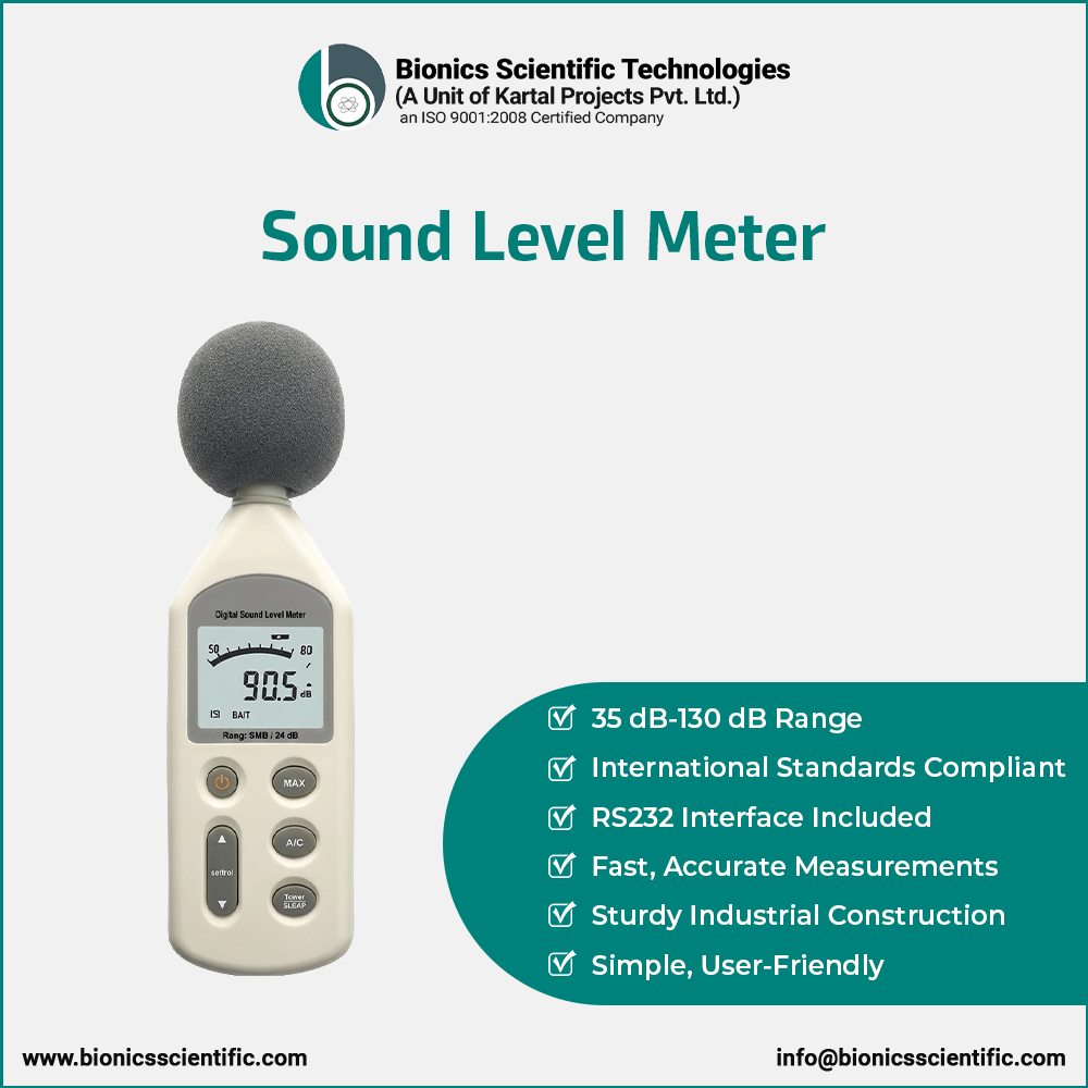 Digital Sound and Noise Level Meter