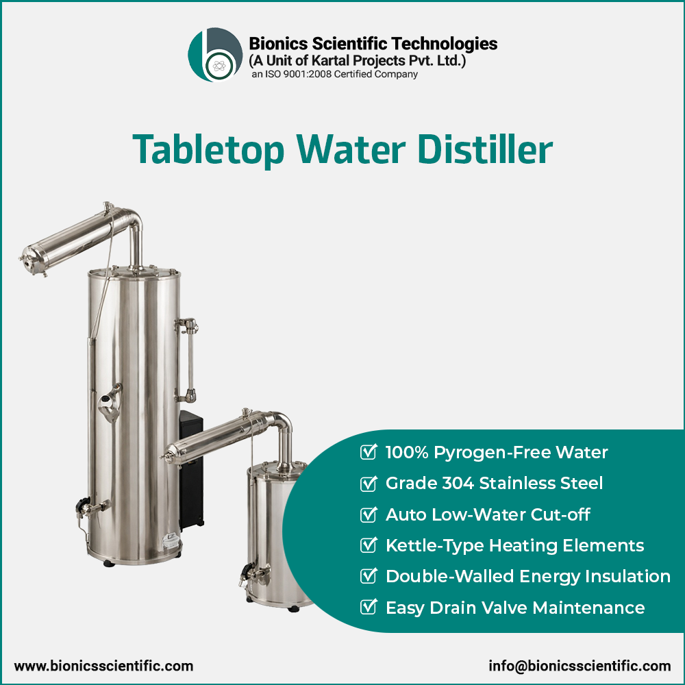 Table top water distiller (Barnstead type) Table top water distiller (Barnstead type)