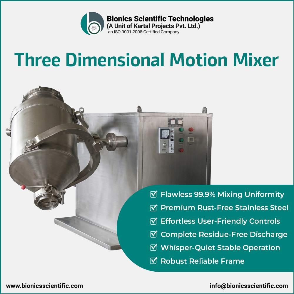 Three Dimensional Motion Mixer Three Dimensional Motion Mixer