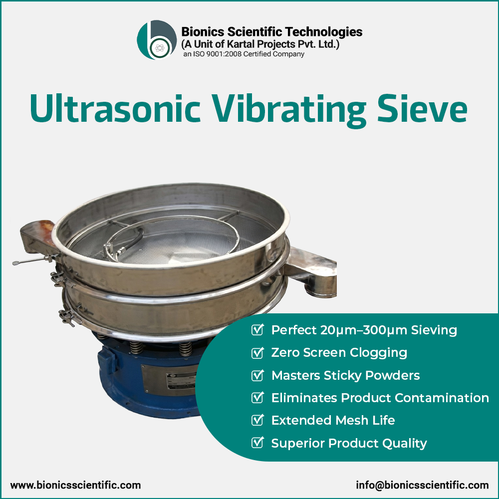 Ultrasonic Vibrating Sieve Ultrasonic Vibrating Sieve