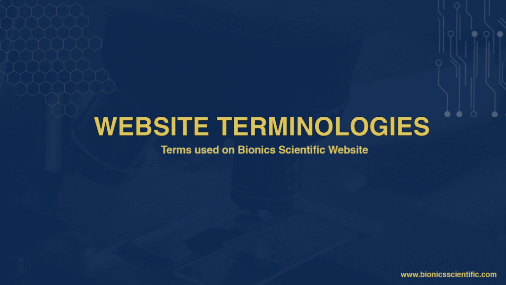 Bionics-Website-Terminologies