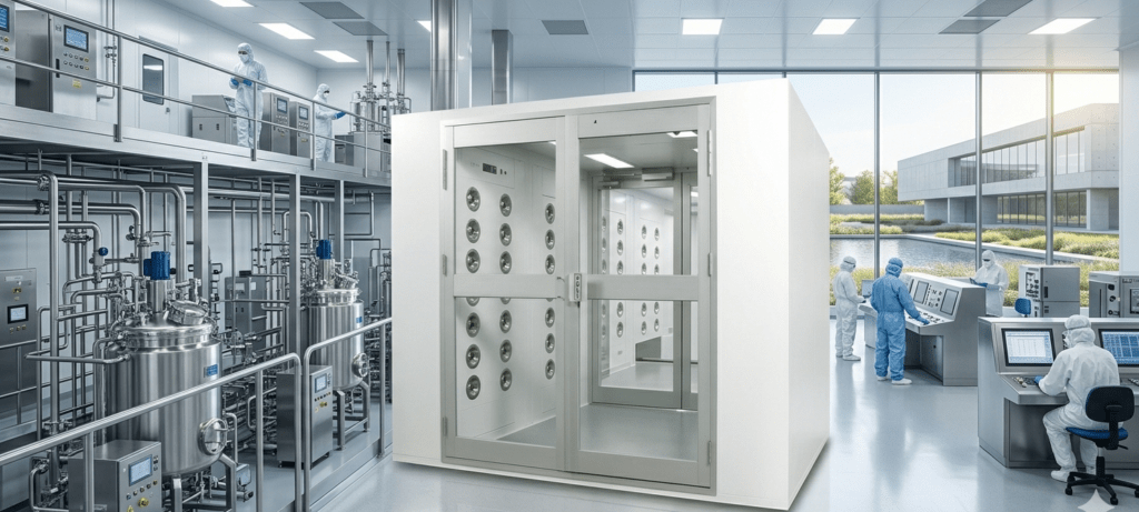air shower for cleanroom
