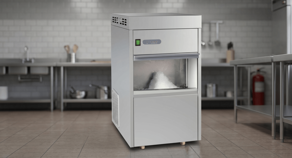 Flake Ice Machine: A Practical Cooling Solution for Industrial and Laboratory Use 2 Industrial Flake Ice Machine for Laboratory and Food Processing Use